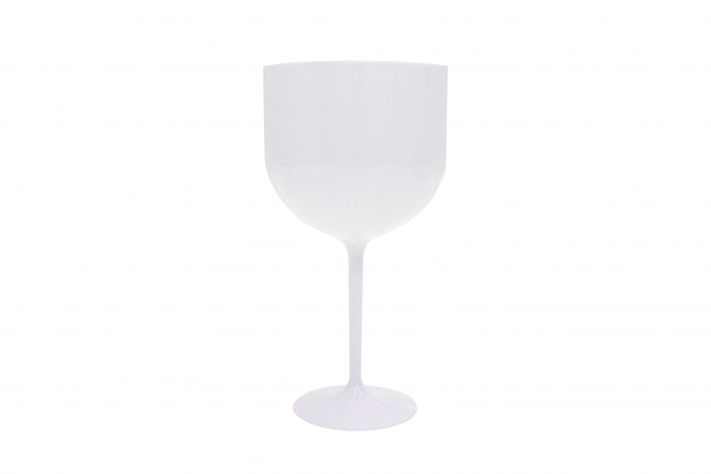 Taça de Gin  Leitosa Branca