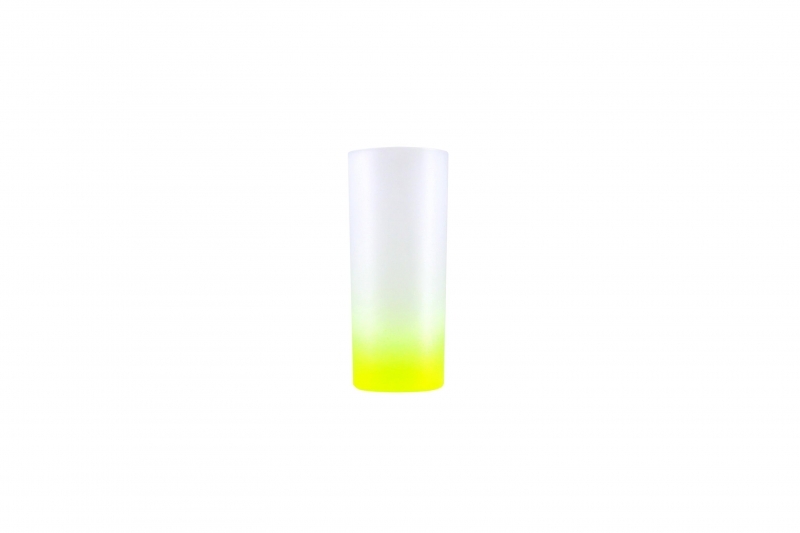 Copo Long Drink Jateado Degradê AMARELO