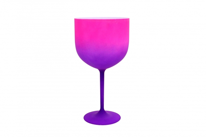 Taça de Gin Summer - Rosa/Roxo
