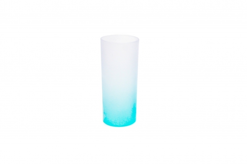 Copo Long Drink Jateado Degradê Tiffany